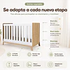 Cuna Evolutiva 3 en 1 Honey Kidscool