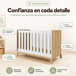 Cuna Evolutiva 3 en 1 Honey Kidscool