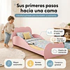 Mini Cama Transición Nube Rosado