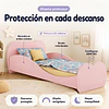 Mini Cama Transición Nube Rosado