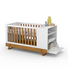 Retiro Express-Cuna Evolutiva 6 en 1 Multi Etapas Maxx Kidscool – Blanco Eco-Wood + Colchon 130 x 70 cms