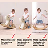 Caminador Mecedor Caballito 3 en 1 KidscoolCrudo Neutro Estilo Off White
