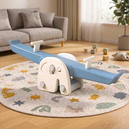 Balancín Infantil Elefante Kidscool Neutro Off White                          