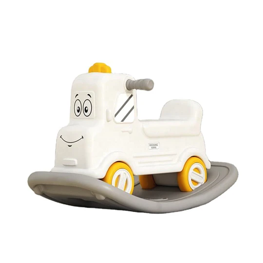 Correpasillos Caminador Mecedor Camión 3 en 1 Kidscool Off White