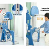 Resbalín Columpio Infantil 5 en 1 Kidscool Centro de Juegos Azul