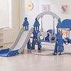Resbalín Columpio Infantil 5 en 1 Kidscool Centro de Juegos Azul