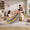 Resbalín Infantil Plegable con Aro de Básquetbol Kidscool Multicolor