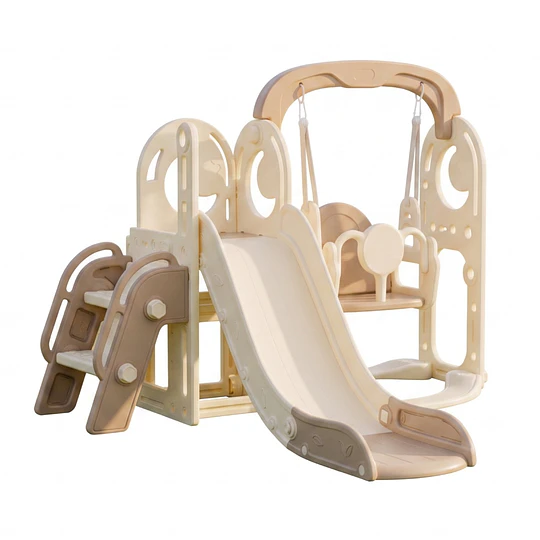 Resbalín Columpio 3 Juegos en 1 Kidscool Estilo Off White