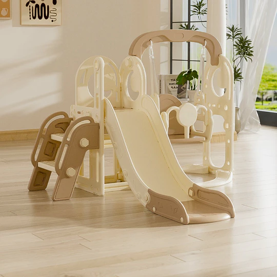 Resbalín Columpio 3 Juegos en 1 Kidscool Estilo Off White
