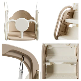 Resbalín Columpio 3 Juegos en 1 Kidscool Estilo Off White