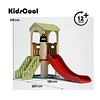 Resbalín Torre Infantil Centro de Juegos Kidscool Off White Colores