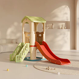 Resbalín Torre Infantil Centro de Juegos Kidscool Off White Colores