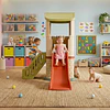 Resbalín Torre Infantil Centro de Juegos Kidscool Off White Colores