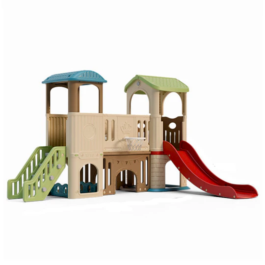 Centro de Juegos Infantil Dos Torres Kidscool Off White Colores