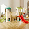 Centro de Juegos Infantil Dos Torres Kidscool Off White Colores
