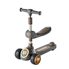 Scooter Infantil 3 en 1 Kidscool Gris Plegable con Asiento-Preventa 3 Agosto