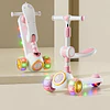 Scooter Infantil 3 en 1 Kidscool Rosado Plegable con Asiento-Preventa 3 Agosto
