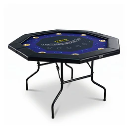 Mesa de Póker Octagonal Plegable 8 Jugadores Hobby Games -Preventa 3 Agosto