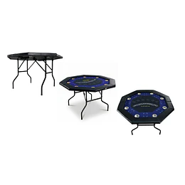 Mesa de Póker Octagonal Plegable 8 Jugadores Hobby Games -Preventa 3 Agosto