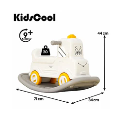 Retiro Express- Correpasillos Caminador Mecedor Camión 3 en 1 Kidscool Off White