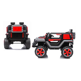 Retiro Express-Auto a Batería Todoterreno Gris Kidscool 12V Bluetooth Control Remoto