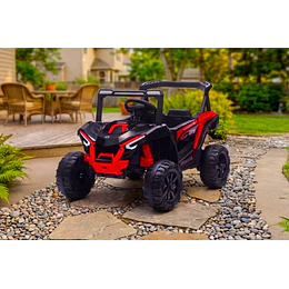 Auto a Batería Buggy Negro 4x2 Kidscool 12V Control Remoto y Balanceo