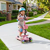 Retiro Express - Scooter con Asiento Luces y Música Kidscool Rosado Plegable
