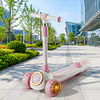 Retiro Express - Scooter 3 Ruedas Plegable Kidscool Rosado Música y Luces