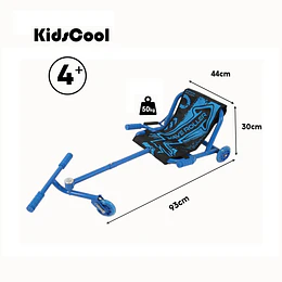 Retiro Express - Easy Roller con Luces Kidscool Azul Wave Roller