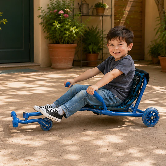 Retiro Express - Easy Roller con Luces Kidscool Azul Wave Roller