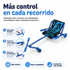 Retiro Express - Easy Roller con Luces Kidscool Azul Wave Roller
