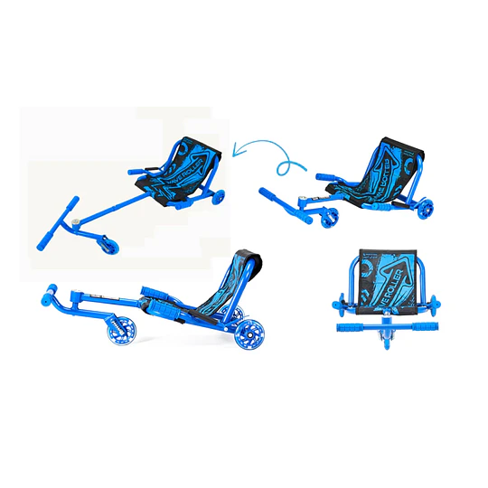 Retiro Express - Easy Roller con Luces Kidscool Azul Wave Roller