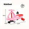 Retiro Express - Swing Car Auto Giratorio Kidscool Rosado con Luces