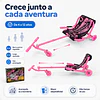Retiro Express - Easy Roller con Luces Kidscool Rosado Wave Roller