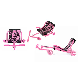 Retiro Express - Easy Roller con Luces Kidscool Rosado Wave Roller
