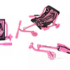 Retiro Express - Easy Roller con Luces Kidscool Rosado Wave Roller