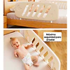 Kidscool Baranda de Cama Infantil Fija Protectora Anticaídas Plástico 
