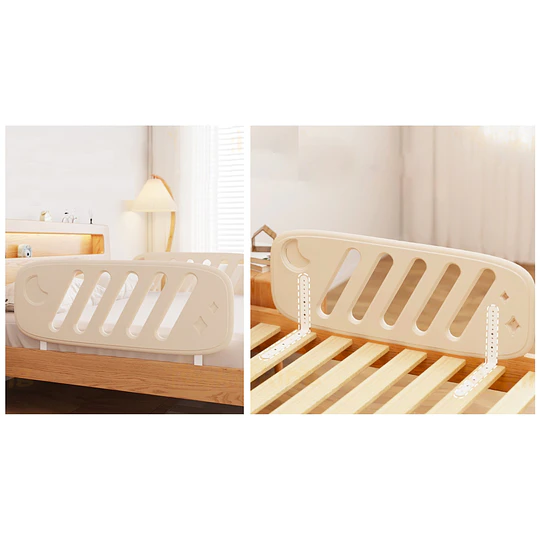 Kidscool Baranda de Cama Infantil Fija Protectora Anticaídas Plástico 