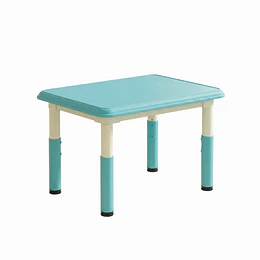 Mesa Infantil Ajustable en Altura Evolutiva Verde Menta | 60x80x60 cm