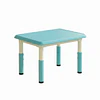 Mesa Infantil Ajustable en Altura Evolutiva Verde Menta | 60x80x60 cm