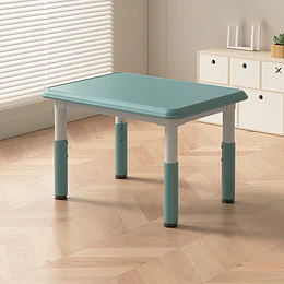 Mesa Infantil Ajustable en Altura Evolutiva Verde Menta | 60x80x60 cm