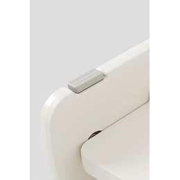 Kidscool Banquito Escalón Convertible en Silla Infantil Plástico Crema Gris 27x41x63 cm 