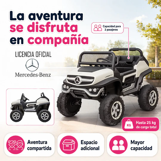  Mercedes Unimog Concept Bateria Blanco