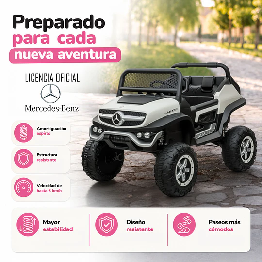  Mercedes Unimog Concept Bateria Blanco