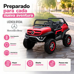 Mercedes Unimog Concept Bateria Rojo