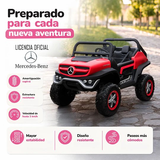 Mercedes Unimog Concept Bateria Rojo