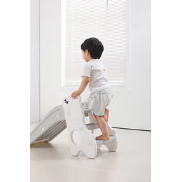 Resbalín Infantil Plegable Kidscool Centro de Juegos Crudo Gris