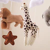 Móvil de Cuna para Bebé Fieltro y Madera Kidscool Safari 52 x 24 cm 