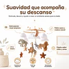 Móvil de Cuna para Bebé Fieltro y Madera Kidscool Safari 52 x 24 cm 