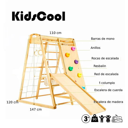 Retiro Express - Juego Escalada Montessori 8x1